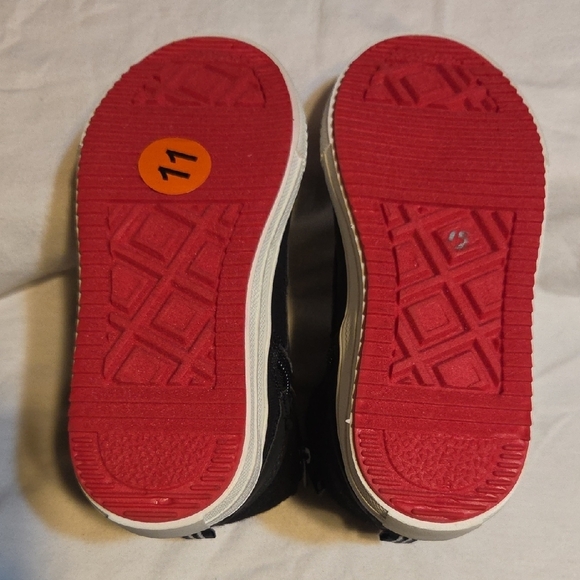 Nautica Black and Red High-Top Sneakers - Picture 5 of 5